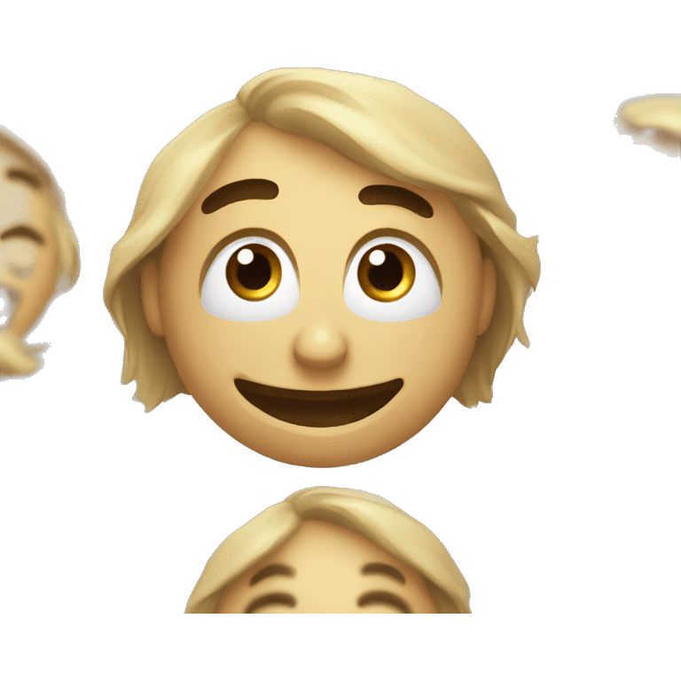 generate an emoji that shows happy/laugh and sad/cry at the same time emoji