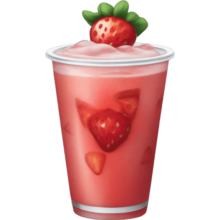 strawberry açai refresher emoji