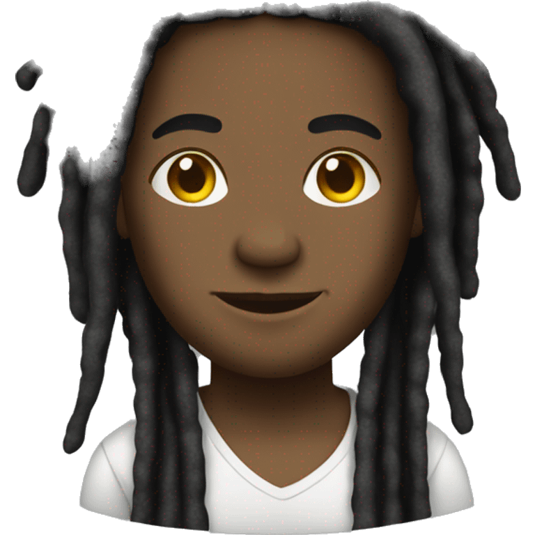 Jamaican with dreads emoji