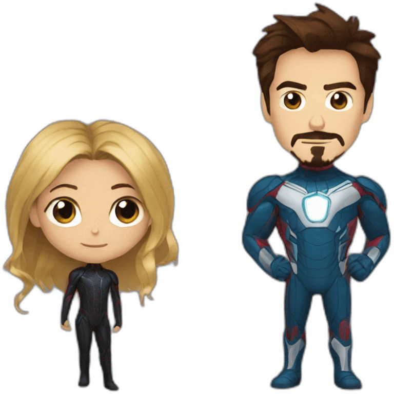 spider et Tony stark emoji