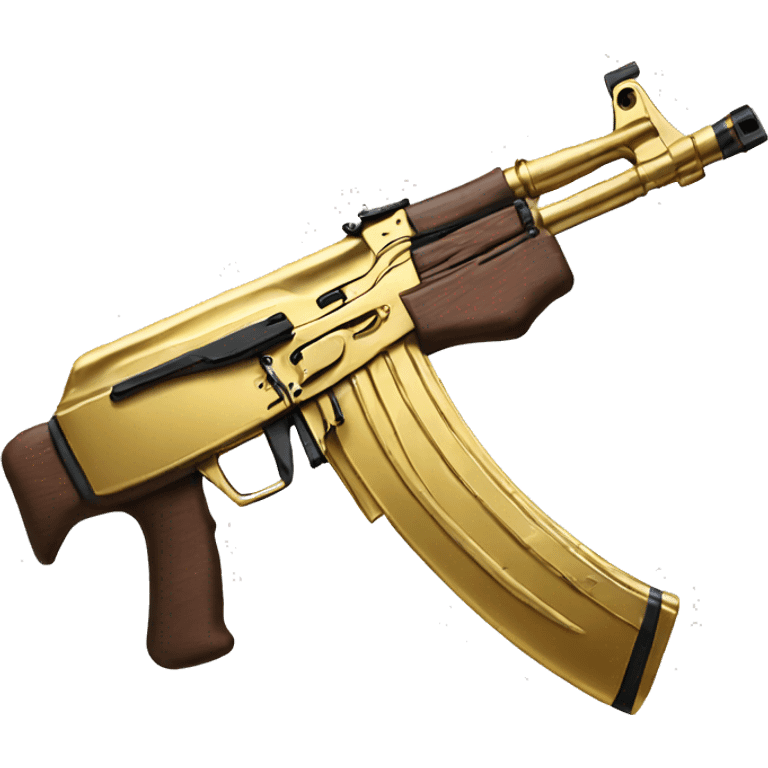 gold ak47 emoji