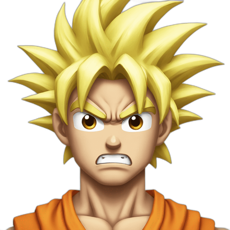 angry goku emoji