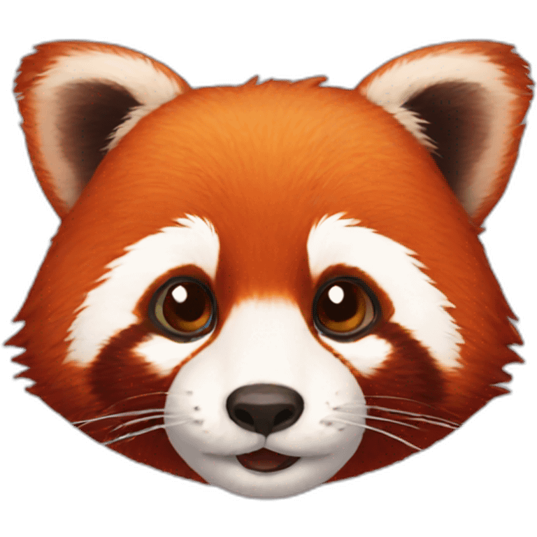 Red panda  emoji