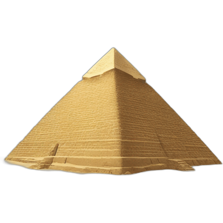 Egyptian pyramid emoji