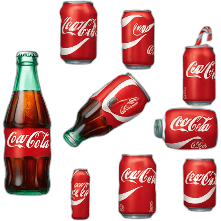 Une gourde coca cola emoji