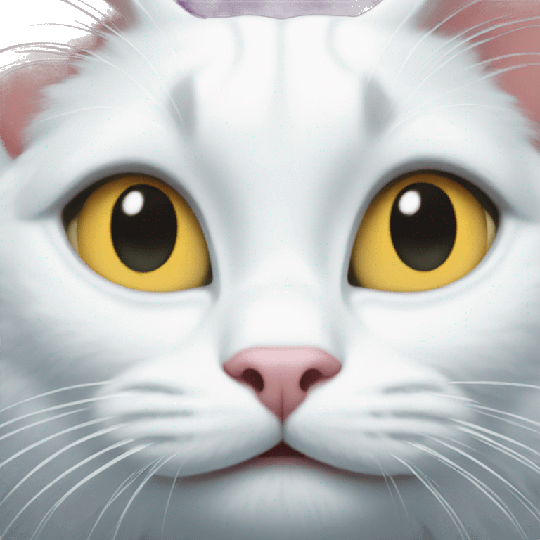 white cat alice in wonderland  emoji