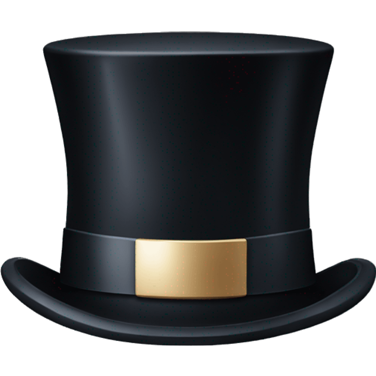 Top hat emoji