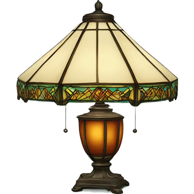 tiffany lamp emoji