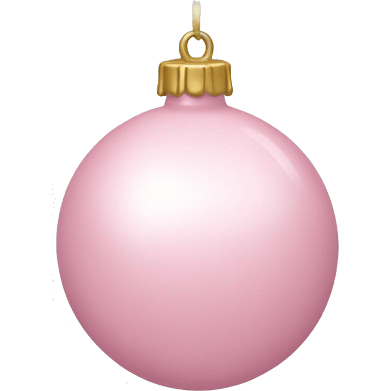 Light pink ornament  emoji