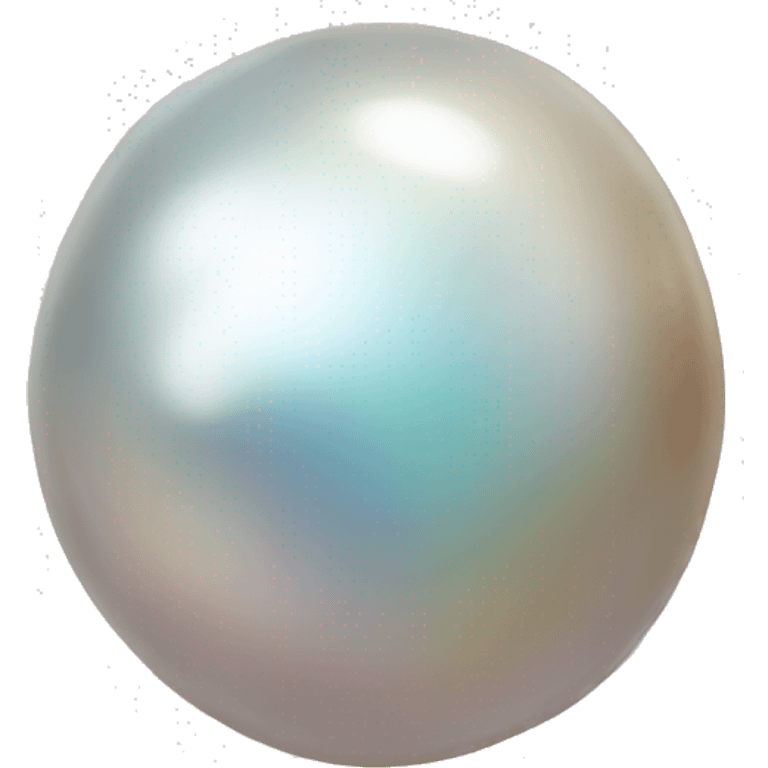 Pearl stone emoji