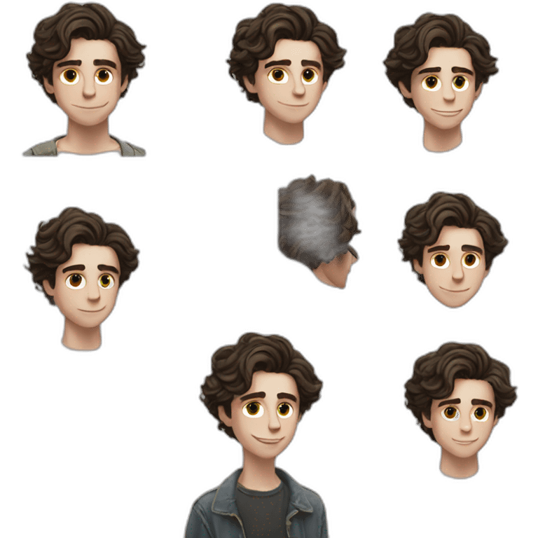 Timothée Chalamet  emoji