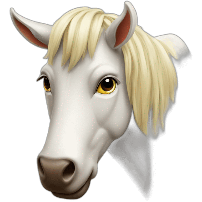 Cheval mélange vache emoji