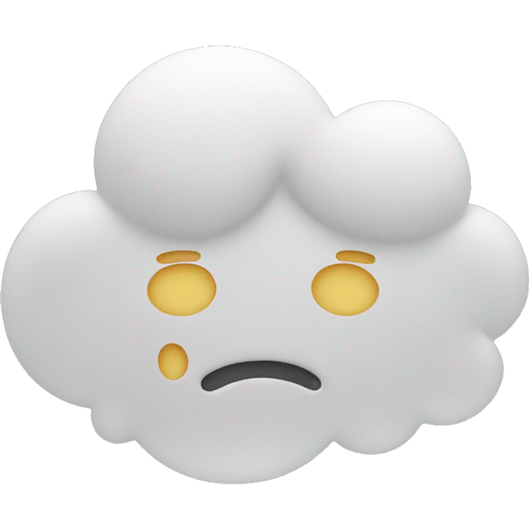 thought cloud emoji