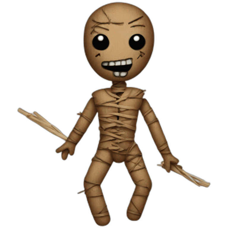 Voodoo doll emoji