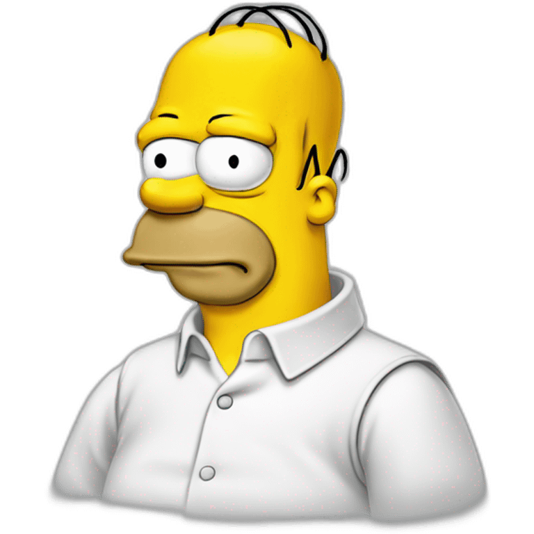 Homer Simpson Homer Simpson emoji