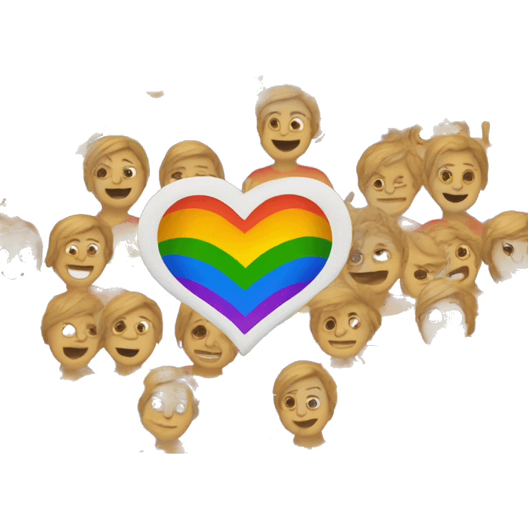 lgbtq heart emoji