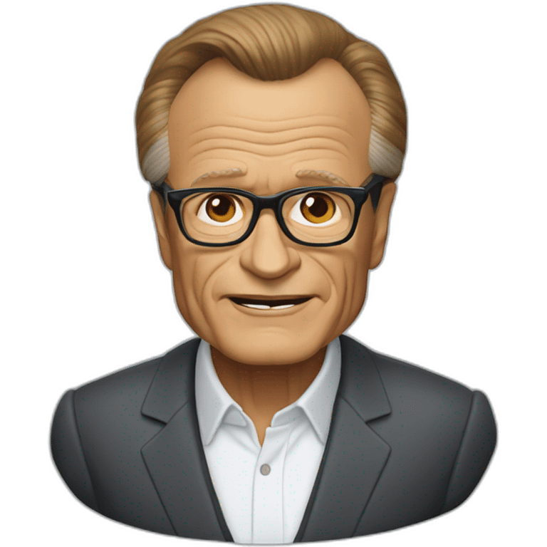 Larry King emoji