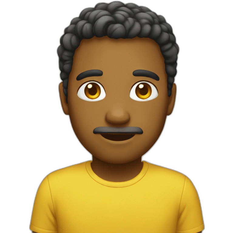 adult yellow emoji