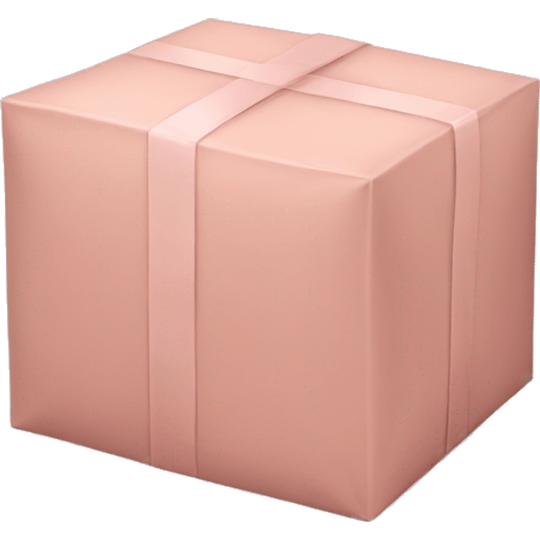 light pink package emoji