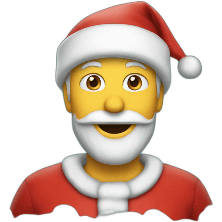 Santa classe emoji