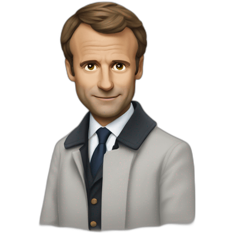 Emanuel Macron emoji