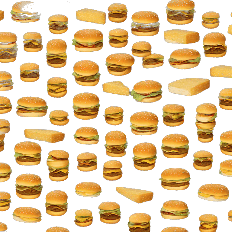 cheese burger bicmac whooper burger cheese emoji