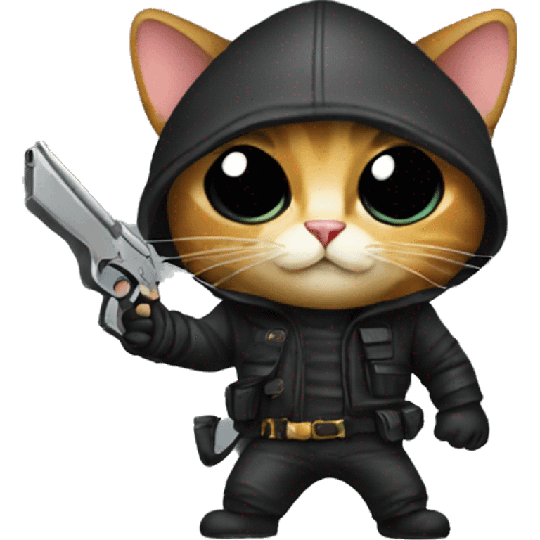 Cat robber emoji