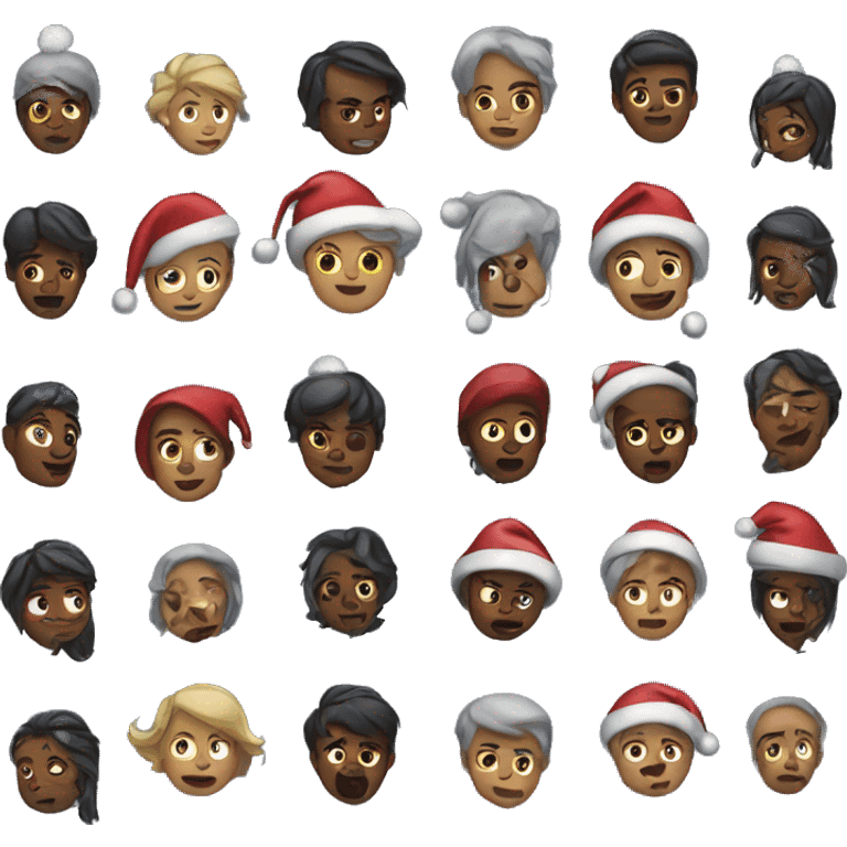 christmas night emoji