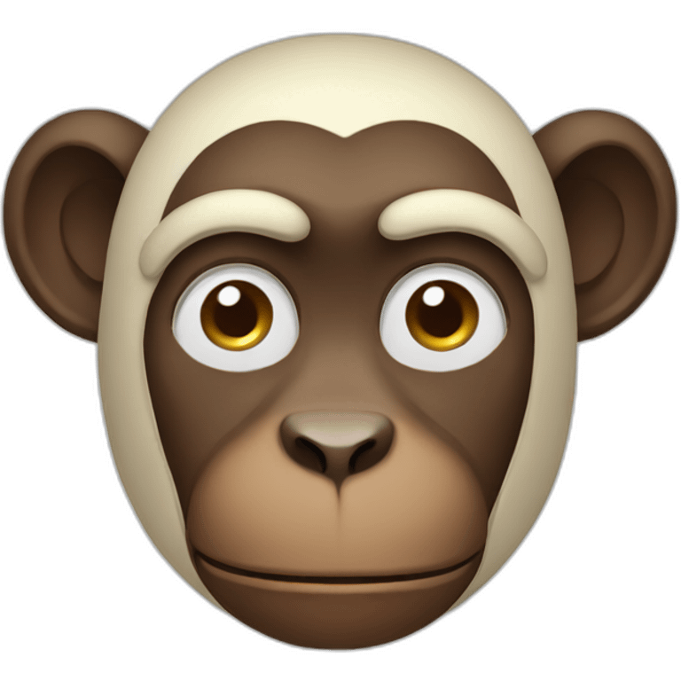 monkey with closed eyes emoji