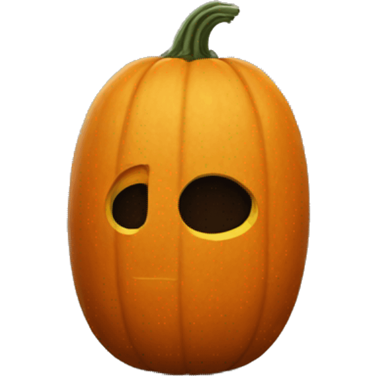 Pumkin no face emoji