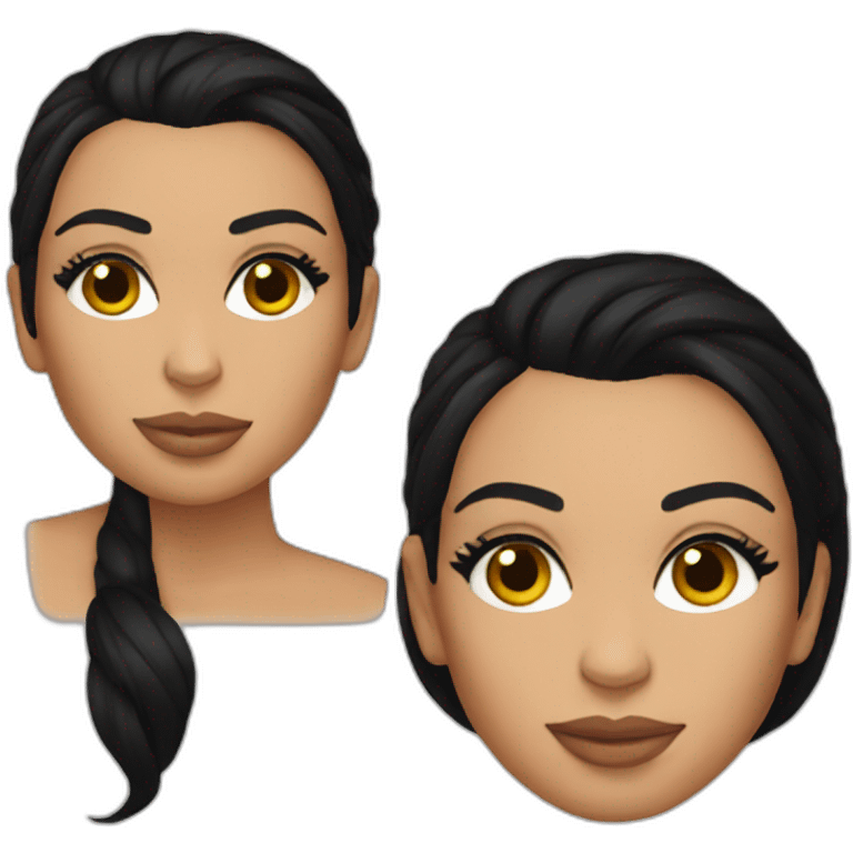 Kim kardashian  emoji