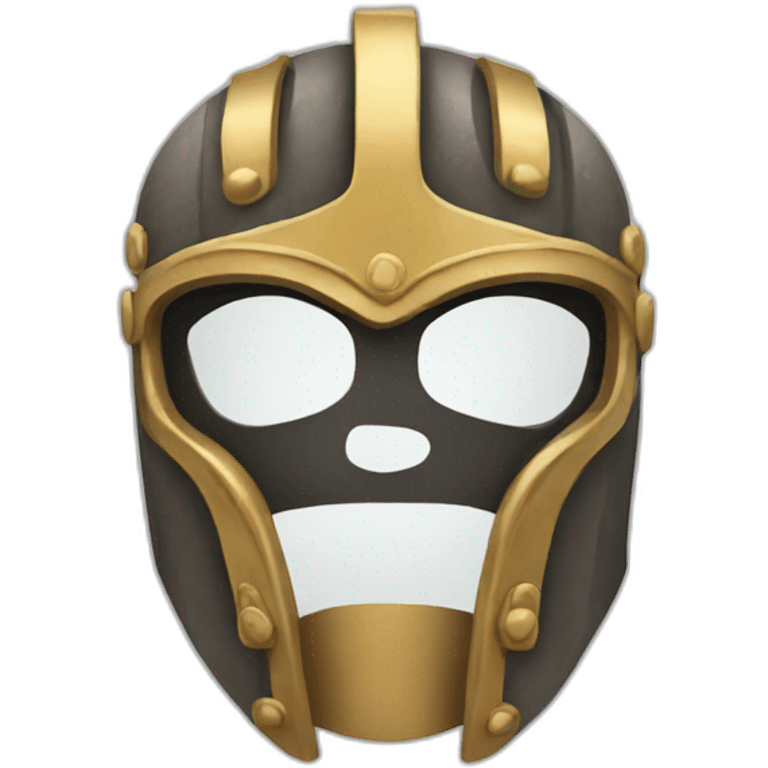 Gladiator mask emoji