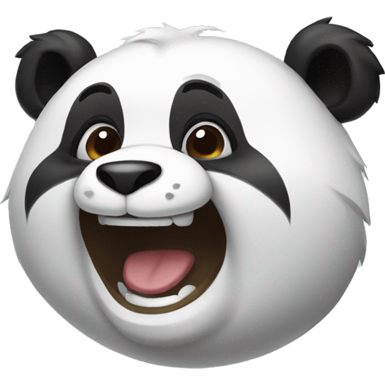 Laughing Panda emoji