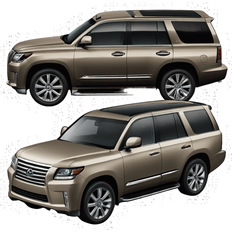 Lexus land rover escalade  emoji