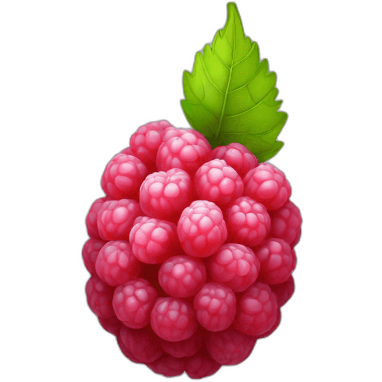 raspberry fruit emoji