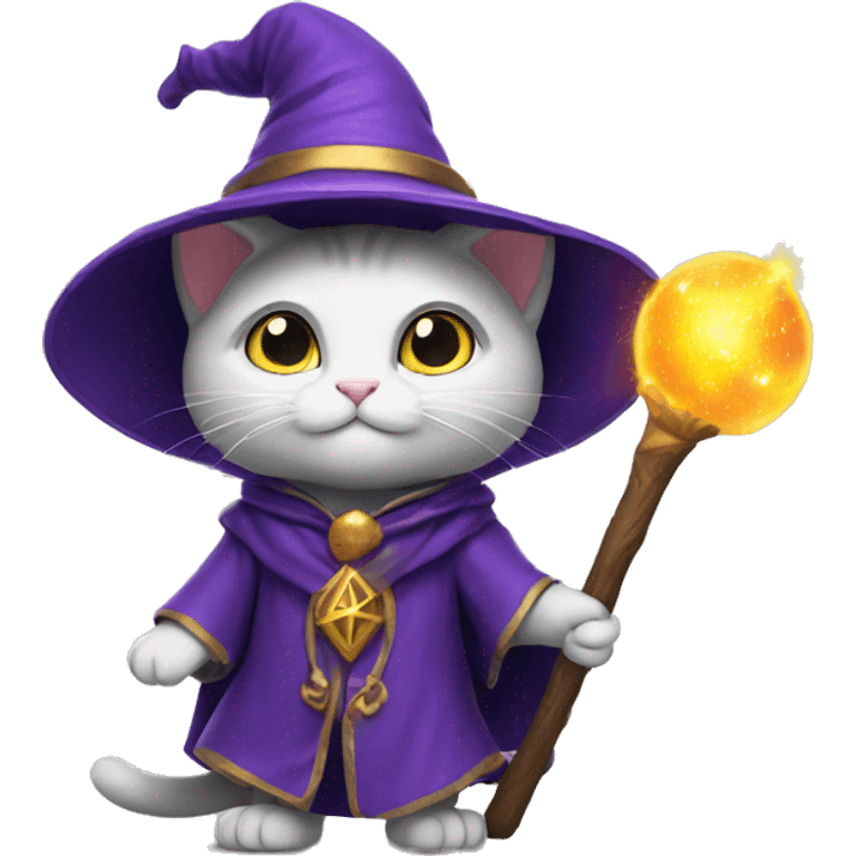 kitty magic wizard emoji