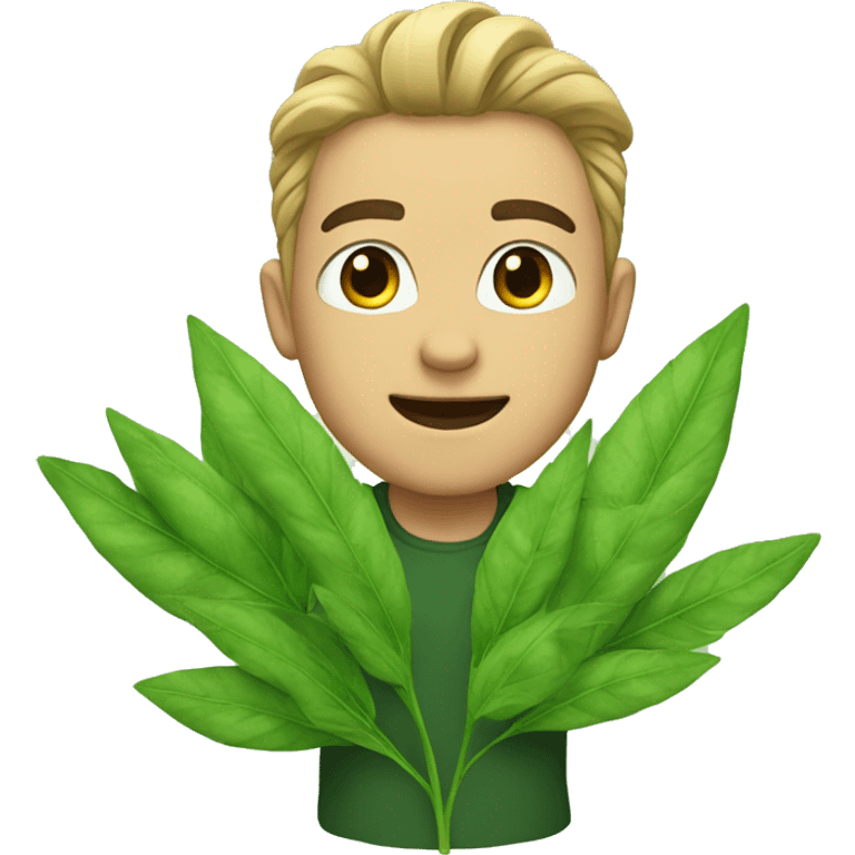 🤑🌿 emoji