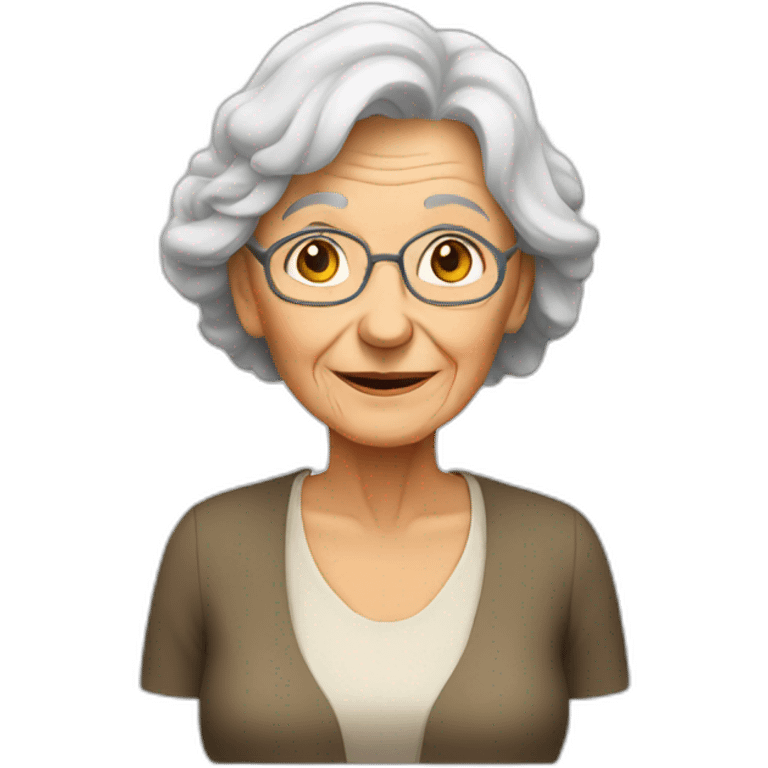 old women emoji