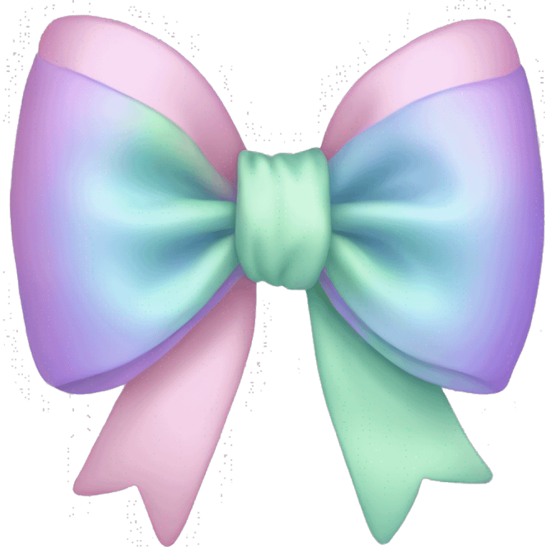 Pastel bow  emoji