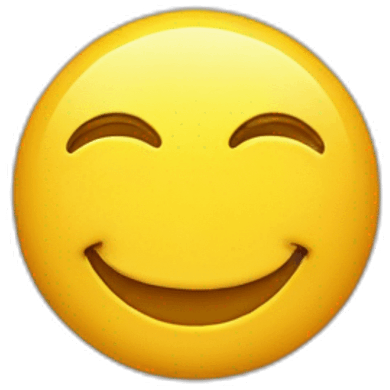 Emoticone Pleure avec un sourire au coin emoji