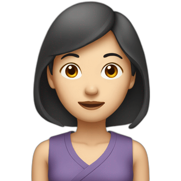 asian woman emoji