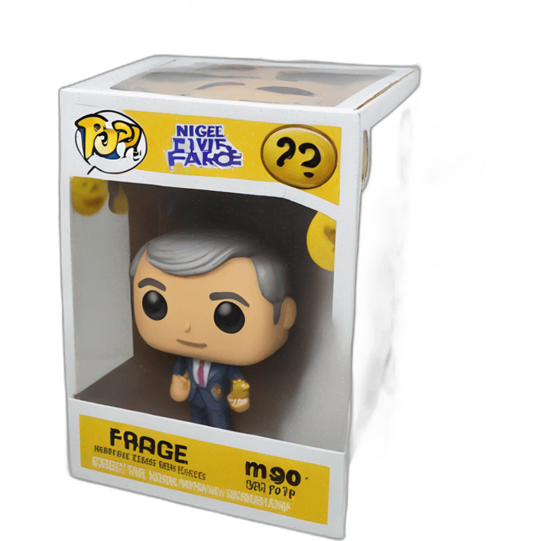 Nigel Farage funko pop emoji