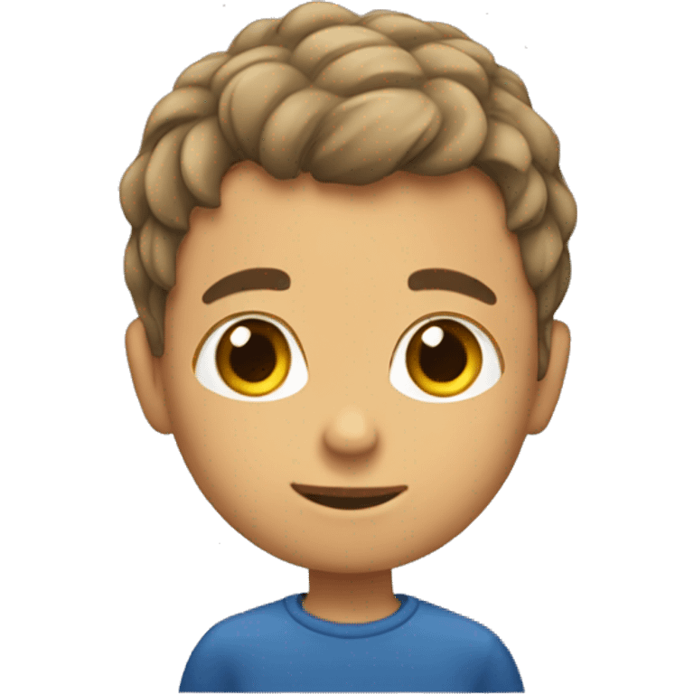 Emoji de niño de pelo rudo emoji