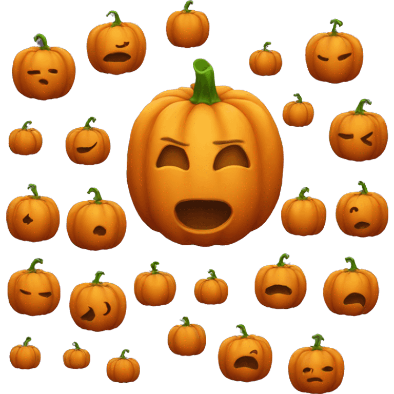 Christmas pumpkin  emoji