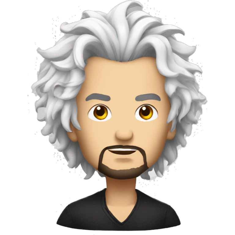 Phillip kirkorov white hair emoji