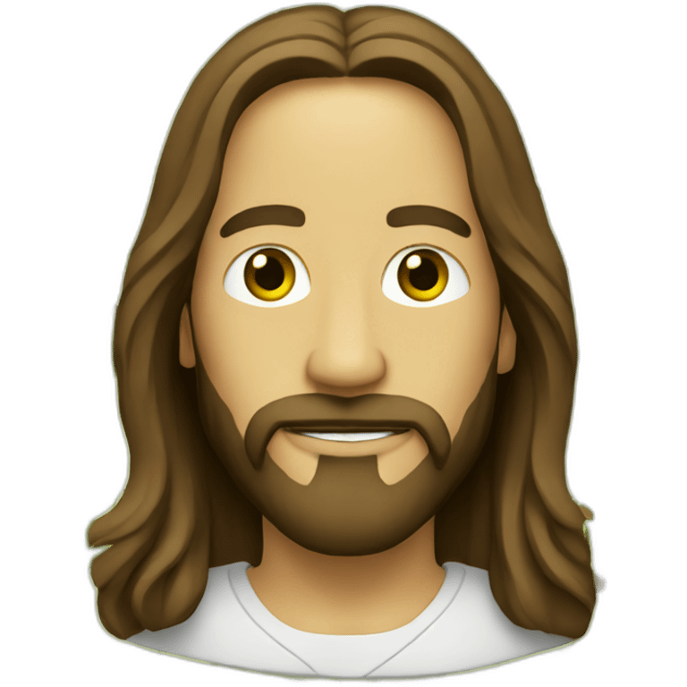 jesus promoting weeds emoji