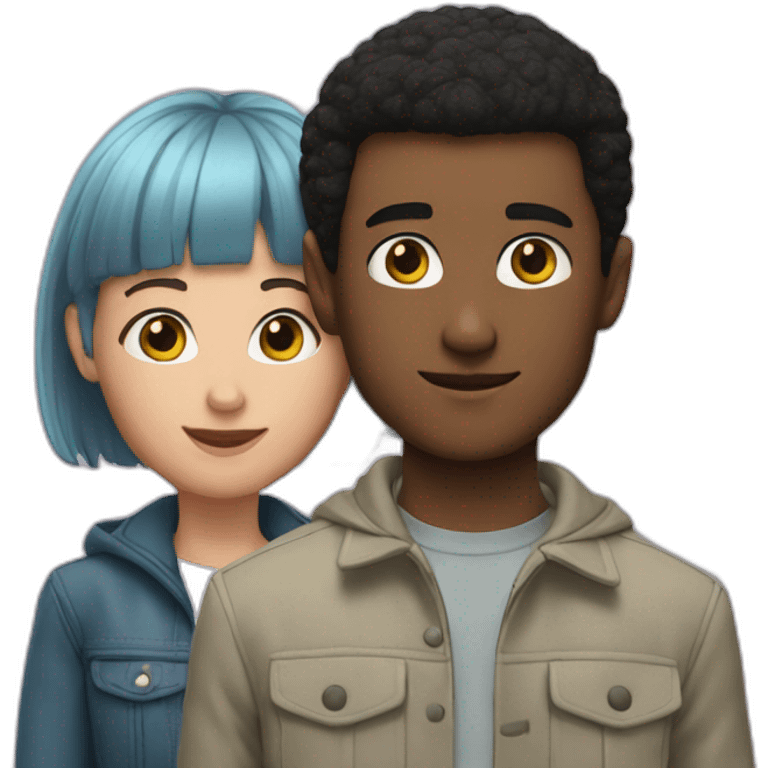 Eleven and Mike emoji