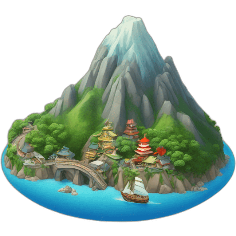 tokyo-disney-sea-mountain emoji