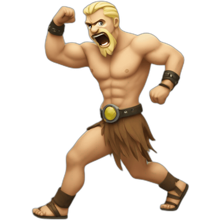 techno viking dancing emoji