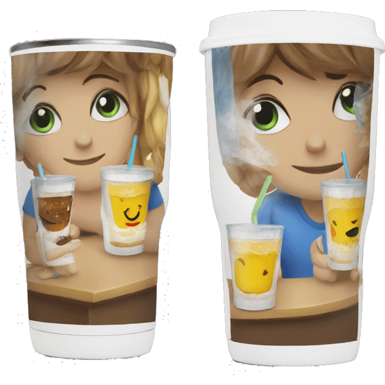 Drink tumbler mug emoji